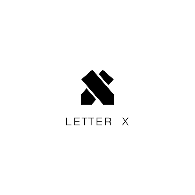 Vector de diseño de logotipo de carta