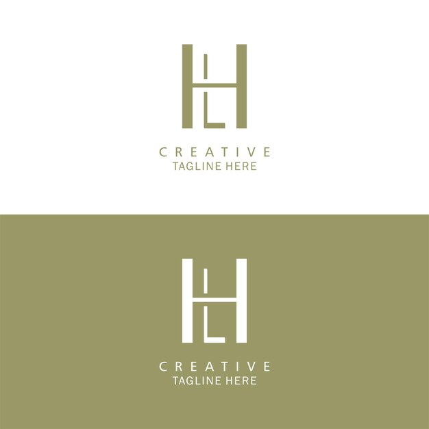 Vector de diseño de logotipo de carta