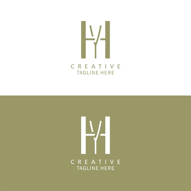 Vector de diseño de logotipo de carta
