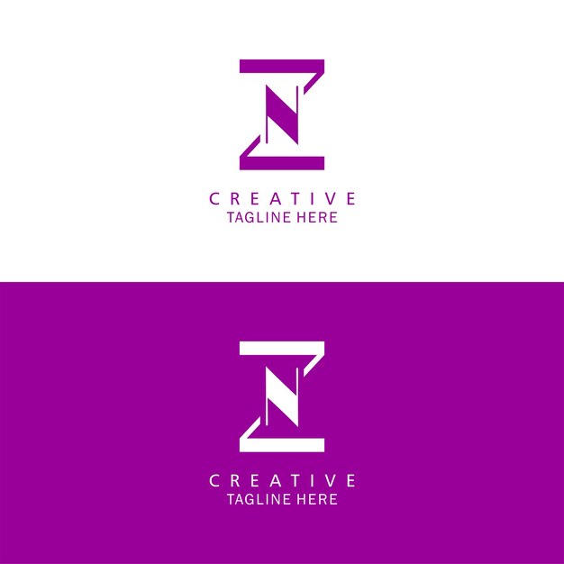 Vector de diseño de logotipo de carta