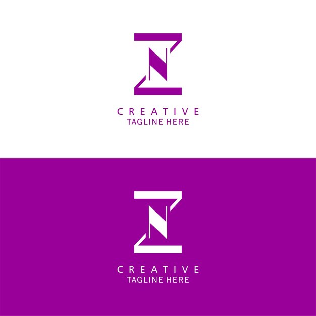 Vector de diseño de logotipo de carta