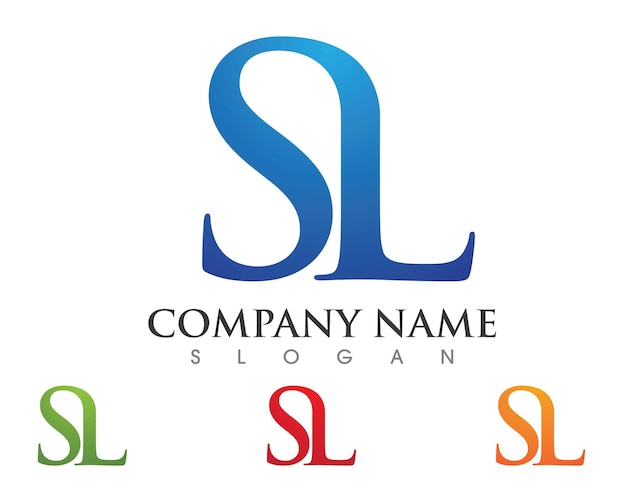 Vector de diseño de logotipo corporativo de la letra S