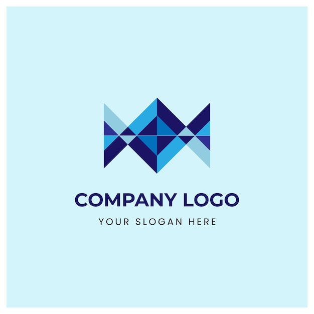 Vector de diseño de logotipo creativo corporativo