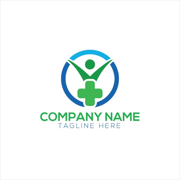vector de diseño de logotipo de cruz médica