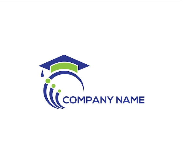 Vector de diseño de logotipo de educación