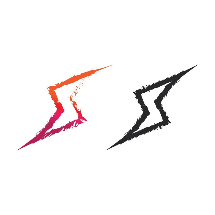 Vector vector de diseño de logotipo empresarial letra s corporativa