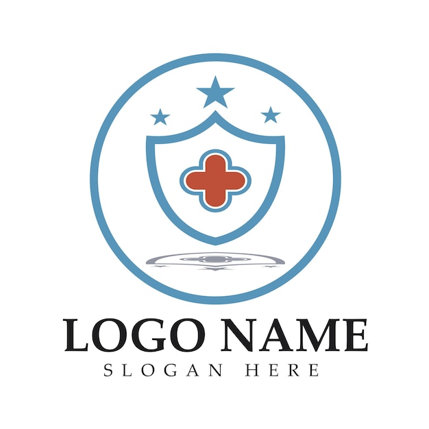 Vector de diseño de logotipo de escudoplantilla de logotipo de emblema de escudologotipoicono de símbolovector