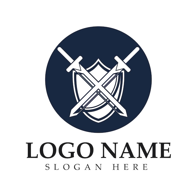 Vector de diseño de logotipo de escudoplantilla de logotipo de emblema de escudologotipoicono de símbolovector
