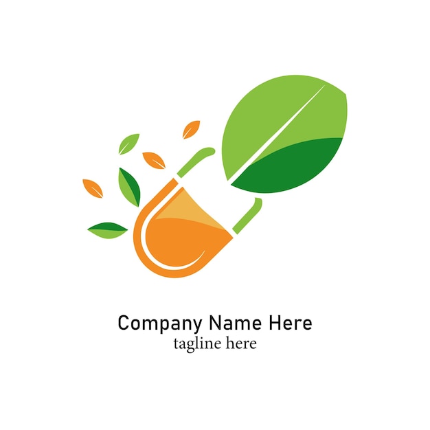Vector de diseño del logotipo de la farmacia aquí