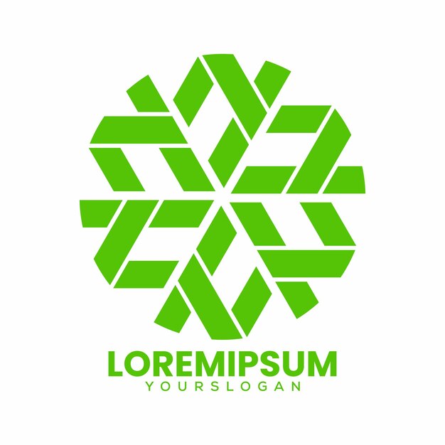 Vector de diseño de logotipo de icono abstracto