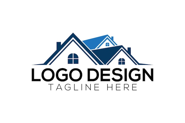 Vector de diseño de logotipo inmobiliario