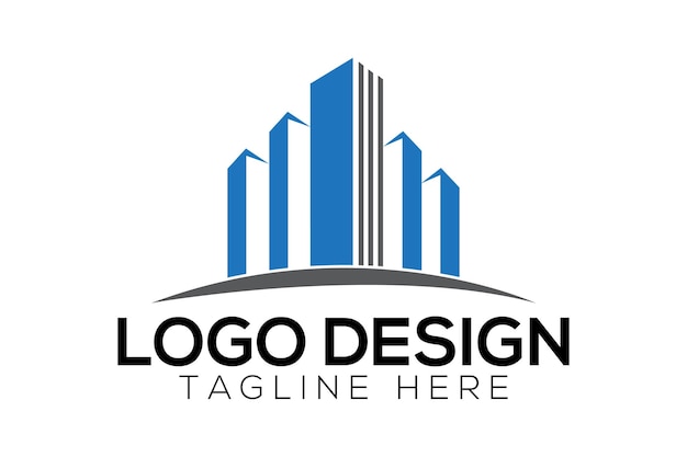 Vector de diseño de logotipo inmobiliario