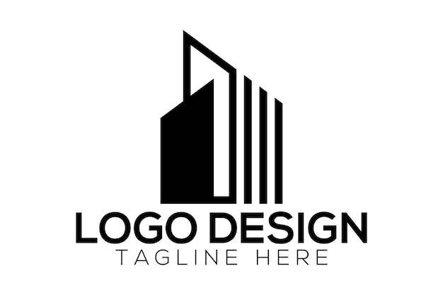 Vector de diseño de logotipo inmobiliario