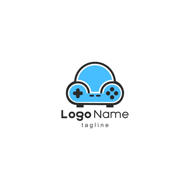 Vector de diseño de logotipo de juego de sofá