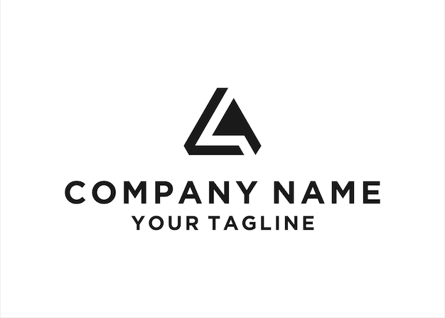 Vector de diseño de logotipo L
