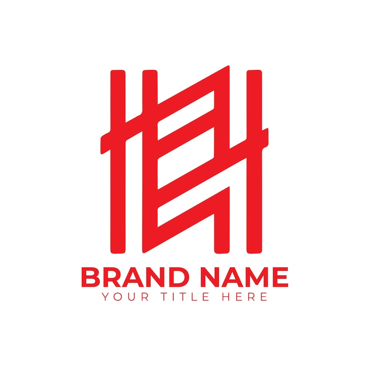 Vector vector de diseño del logotipo de la letra inicial n