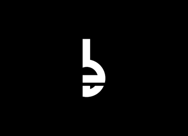 Vector de diseño del logotipo de la letra inicial LE