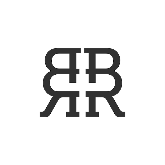 Vector de diseño del logotipo de la letra monograma