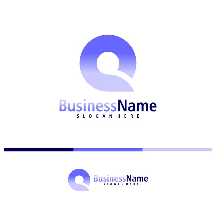 Vector vector de diseño de logotipo de la letra q template de conceptos de logotipo creative initial q