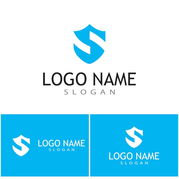 Vector de diseño de logotipo de letra S corporativa empresarial