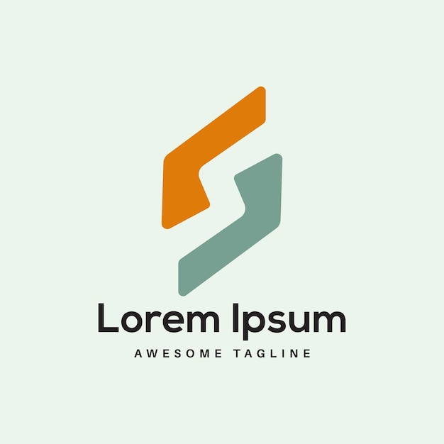 Vector de diseño de logotipo letra S gratis para descargar