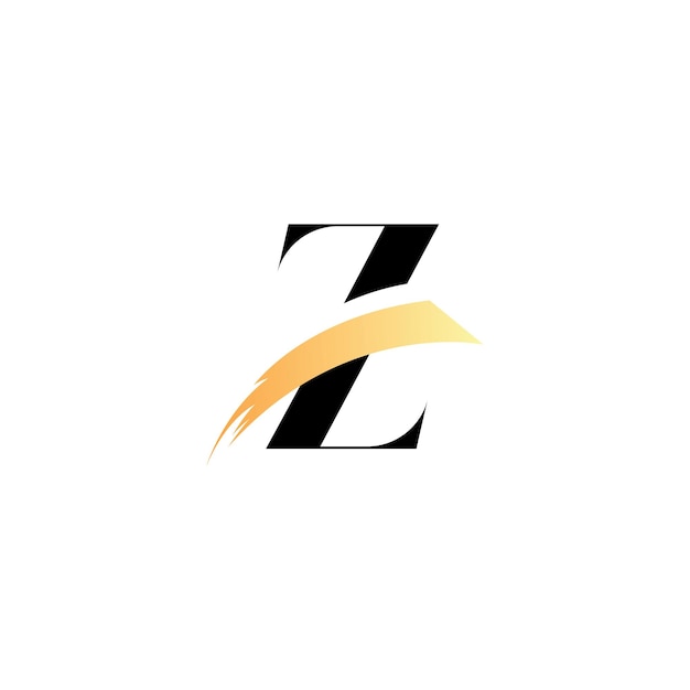 Vector de diseño de logotipo letra Z