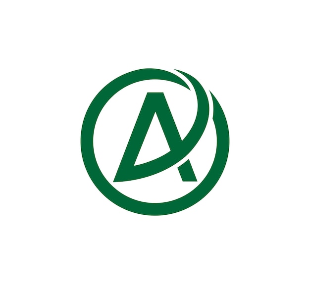 Un vector de diseño de logotipo de letra