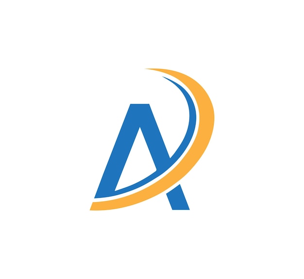 Un vector de diseño de logotipo de letra
