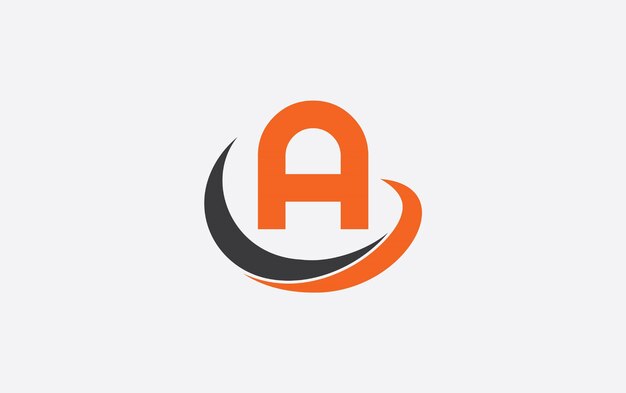 Vector de diseño de logotipo letra A