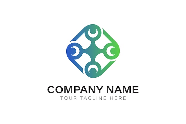 vector de diseño del logotipo de la marca de la empresa