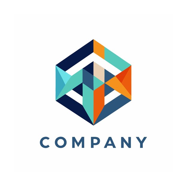 Vector de diseño de logotipo minimalista abstracto creativo y elegante para cualquier empresa de marca