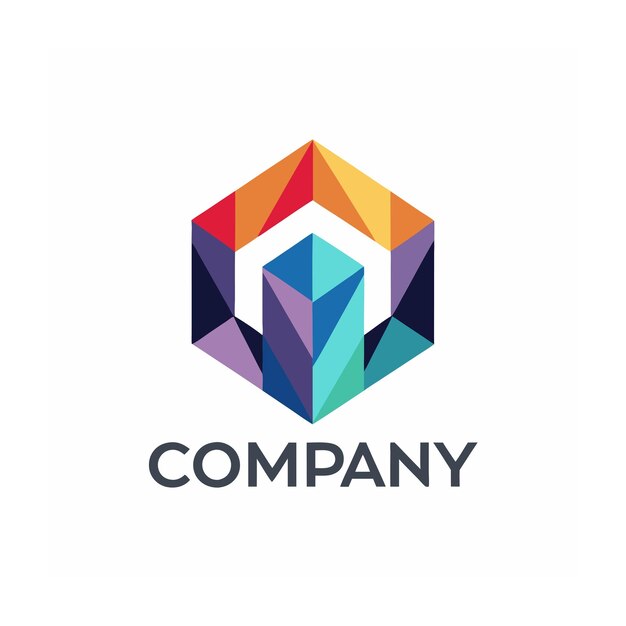 Vector de diseño de logotipo minimalista abstracto creativo y elegante para cualquier empresa de marca