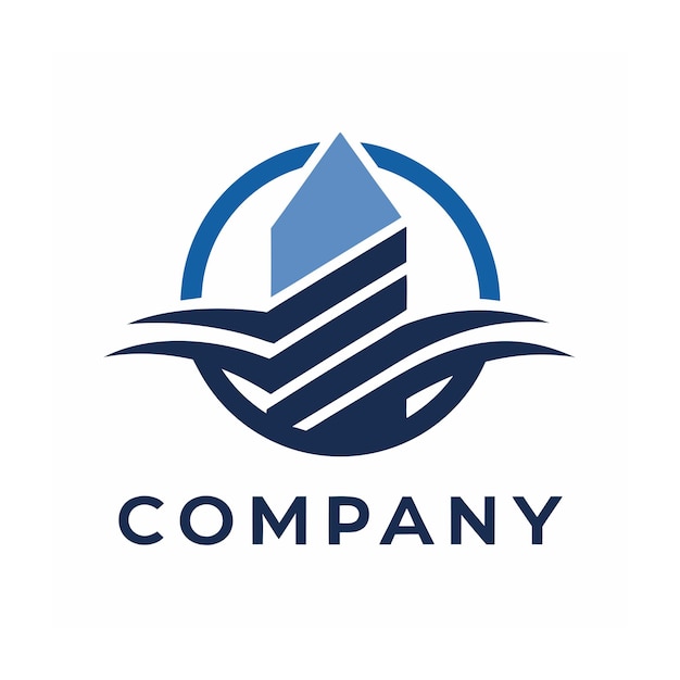 Vector de diseño de logotipo minimalista abstracto creativo y elegante para cualquier empresa de marca