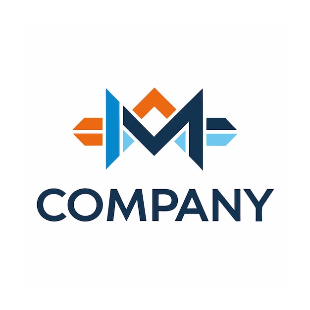 Vector de diseño de logotipo minimalista abstracto creativo y elegante para cualquier empresa de marca