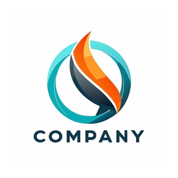 Vector de diseño de logotipo minimalista abstracto creativo y elegante para cualquier empresa de marca
