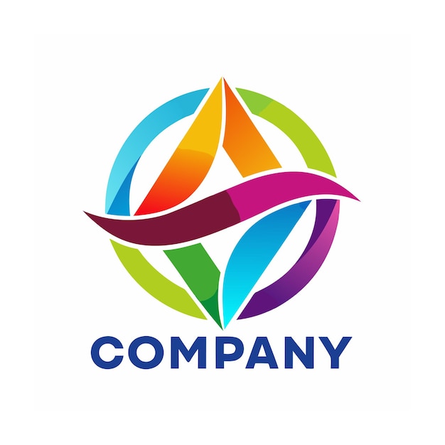 Vector de diseño de logotipo minimalista abstracto creativo y elegante para cualquier empresa de marca