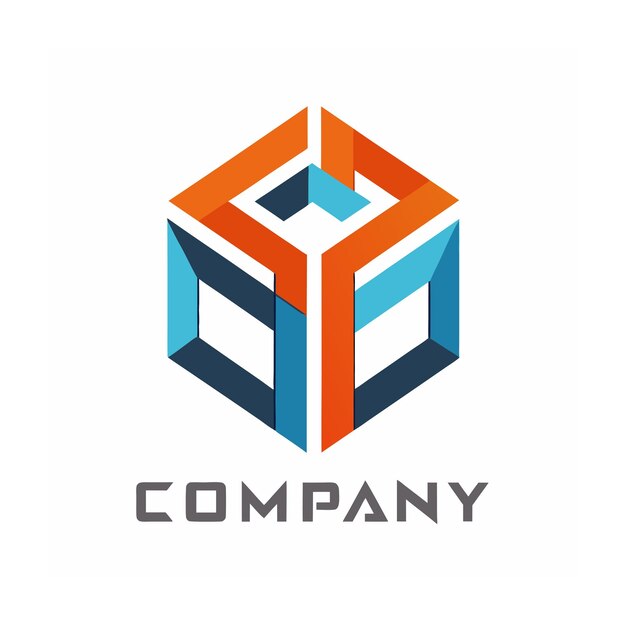 Vector de diseño de logotipo minimalista abstracto creativo y elegante para cualquier empresa de marca