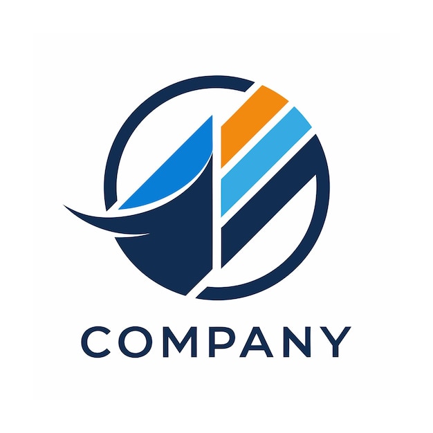 Vector de diseño de logotipo minimalista abstracto creativo y elegante para cualquier empresa de marca