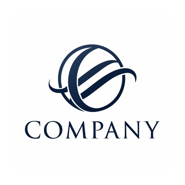 Vector de diseño de logotipo minimalista abstracto creativo y elegante para cualquier empresa de marca