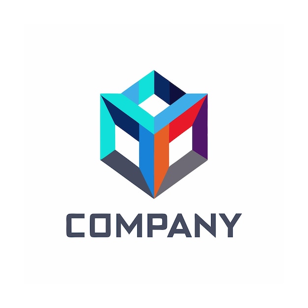 Vector de diseño de logotipo minimalista abstracto creativo y elegante para cualquier empresa de marca