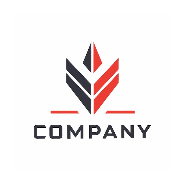 Vector de diseño de logotipo minimalista abstracto creativo y elegante para cualquier empresa de marca