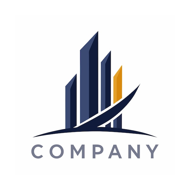 Vector de diseño de logotipo minimalista abstracto creativo y elegante para cualquier empresa de marca