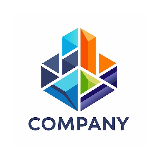 Vector de diseño de logotipo minimalista abstracto creativo y elegante para cualquier empresa de marca