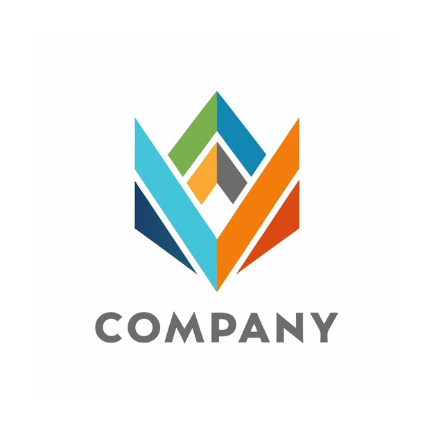 Vector de diseño de logotipo minimalista abstracto creativo y elegante para cualquier empresa de marca