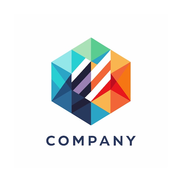 Vector de diseño de logotipo minimalista abstracto creativo y elegante para cualquier empresa de marca