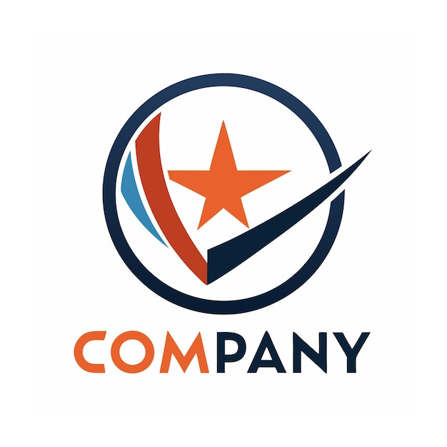 Vector de diseño de logotipo minimalista abstracto creativo y elegante para cualquier empresa de marca