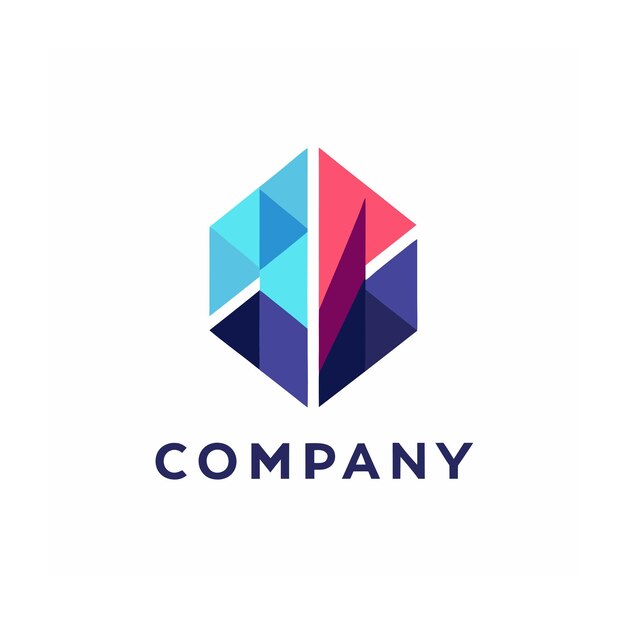 Vector de diseño de logotipo minimalista abstracto creativo y elegante para cualquier empresa de marca