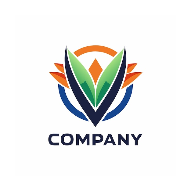 Vector de diseño de logotipo minimalista abstracto creativo y elegante para cualquier empresa de marca