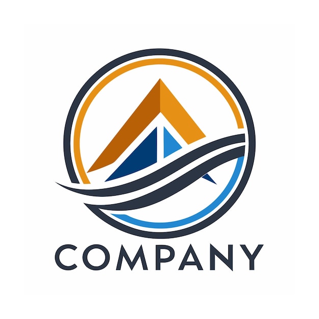 Vector de diseño de logotipo minimalista abstracto creativo y elegante para cualquier empresa de marca