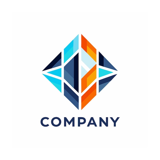 Vector de diseño de logotipo minimalista abstracto creativo y elegante para cualquier empresa de marca